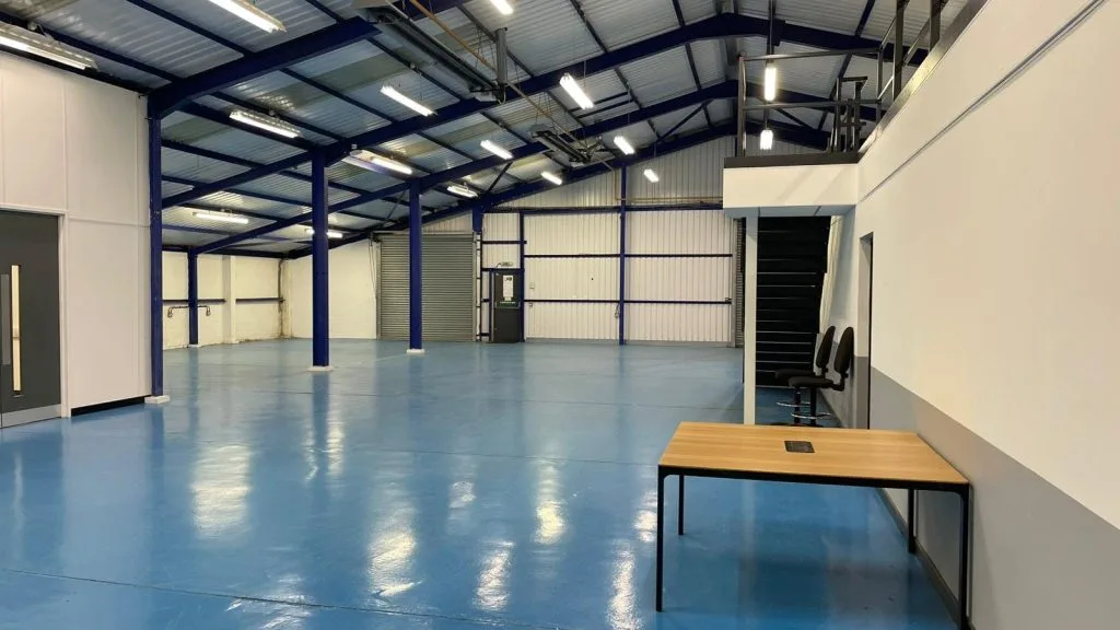 Workshop bay at the VWG Specialists Coventry unit, CV4 8AW